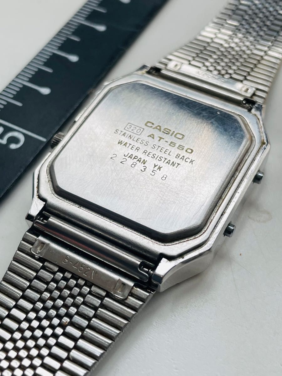 [B1P] CASIO AT 550 Touch Sensor Digital Vintage Men’s Watch [w5x]