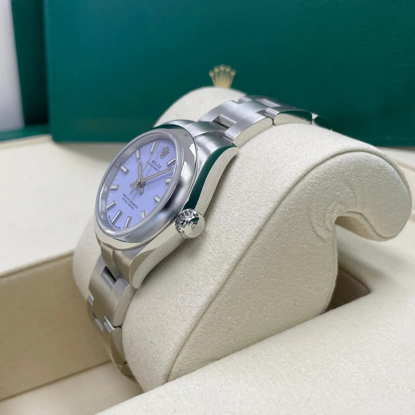 2025 Rolex Oyster Perpetual, Oystersteel 28mm Lavender, 276200.