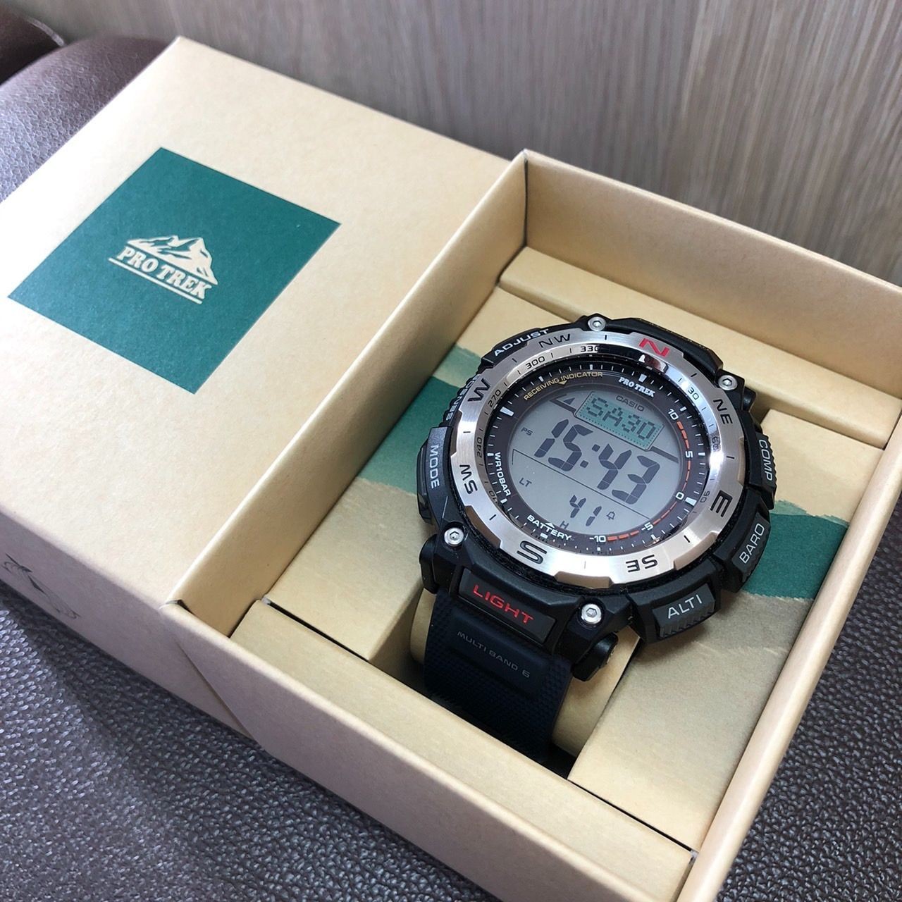 CASIO PRO TREK PRW-3400-1JE Men’s Watch From Japan