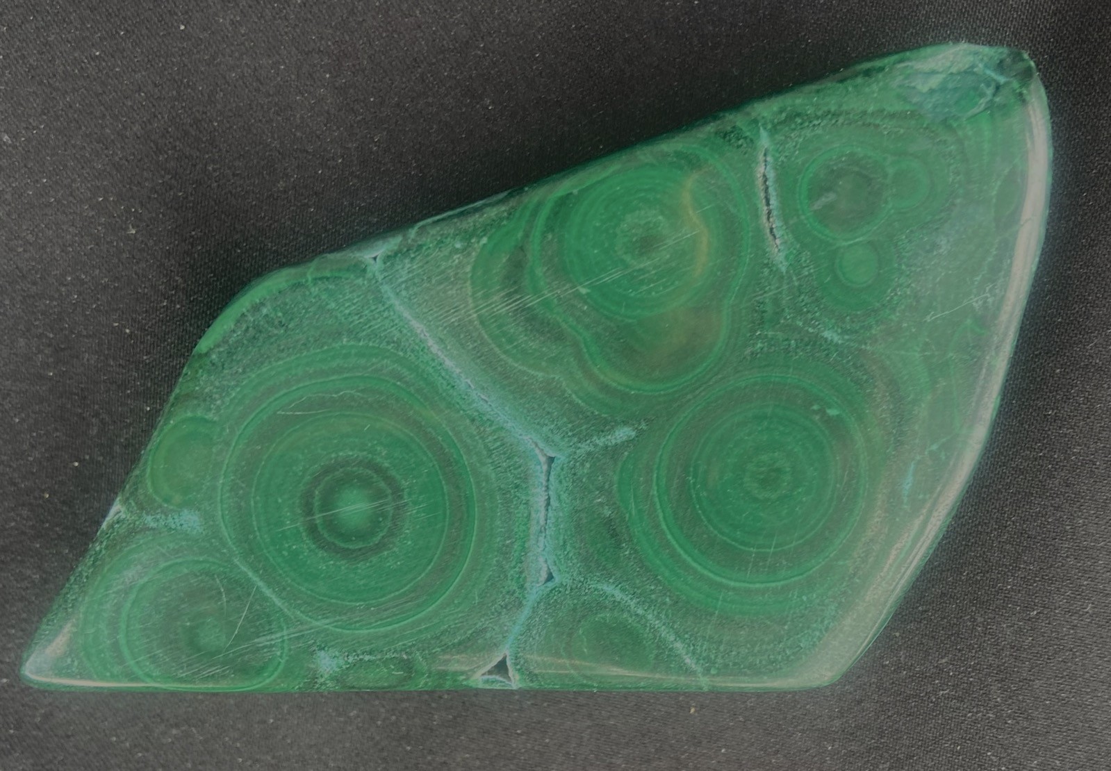 Malachite & Chrysocolla Striking Polished Specimen 118 Grams or 4.1 Oz’s Africa