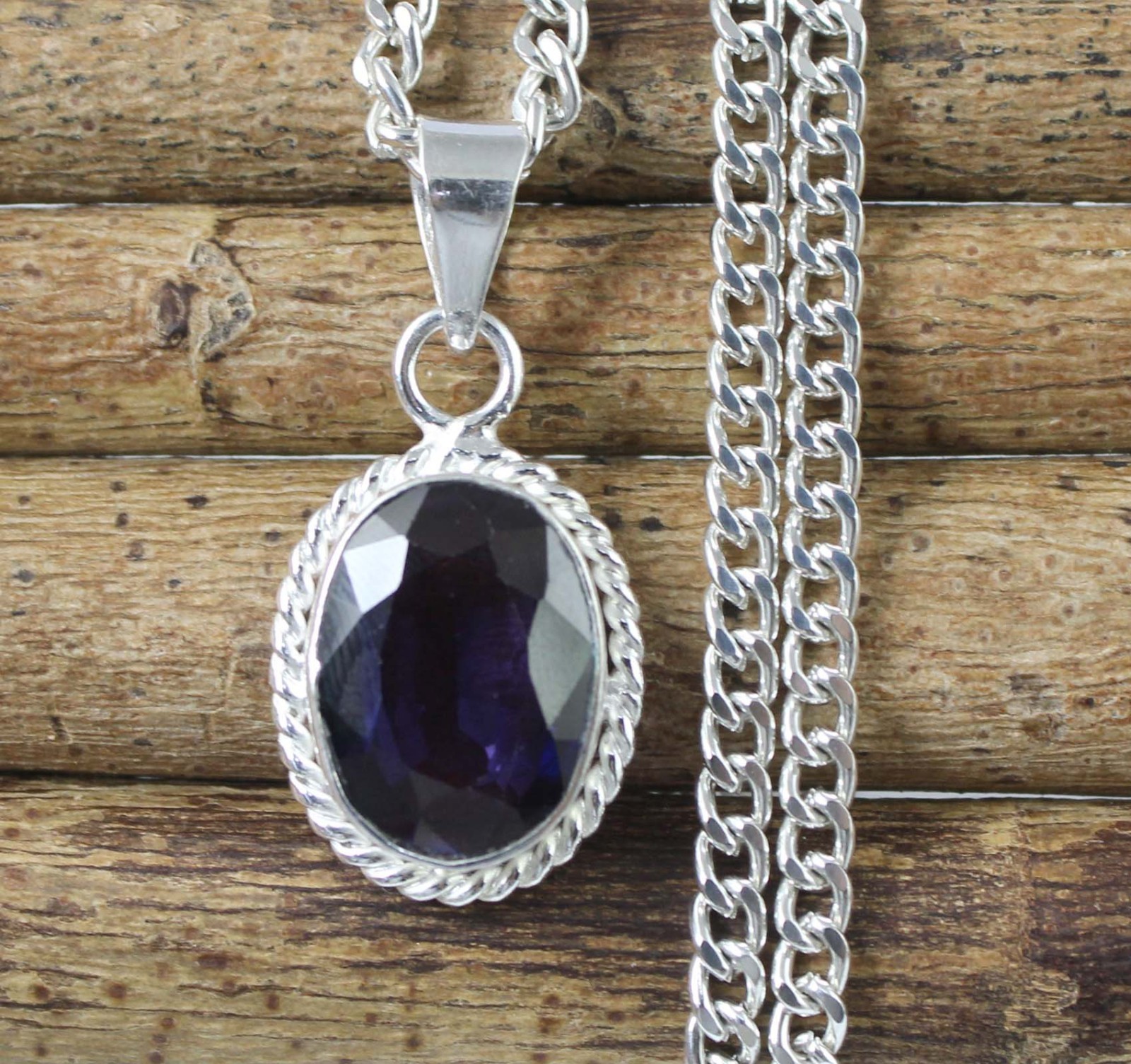 17.85 Ct Natural Boysenberry Sapphire Oval Gems Certified Pendant Veterans Day