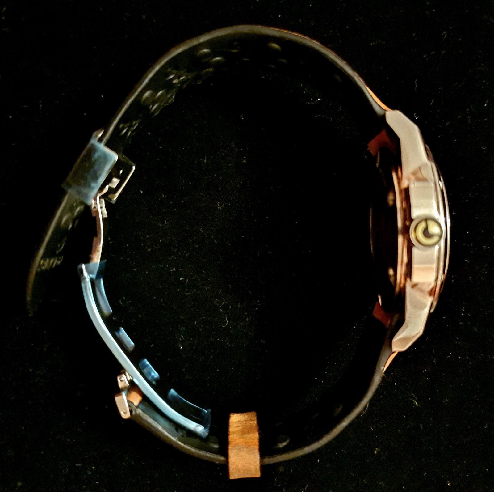 New Sector 850 Moon Phase Steel Leather 100Mt Swiss Made Watch