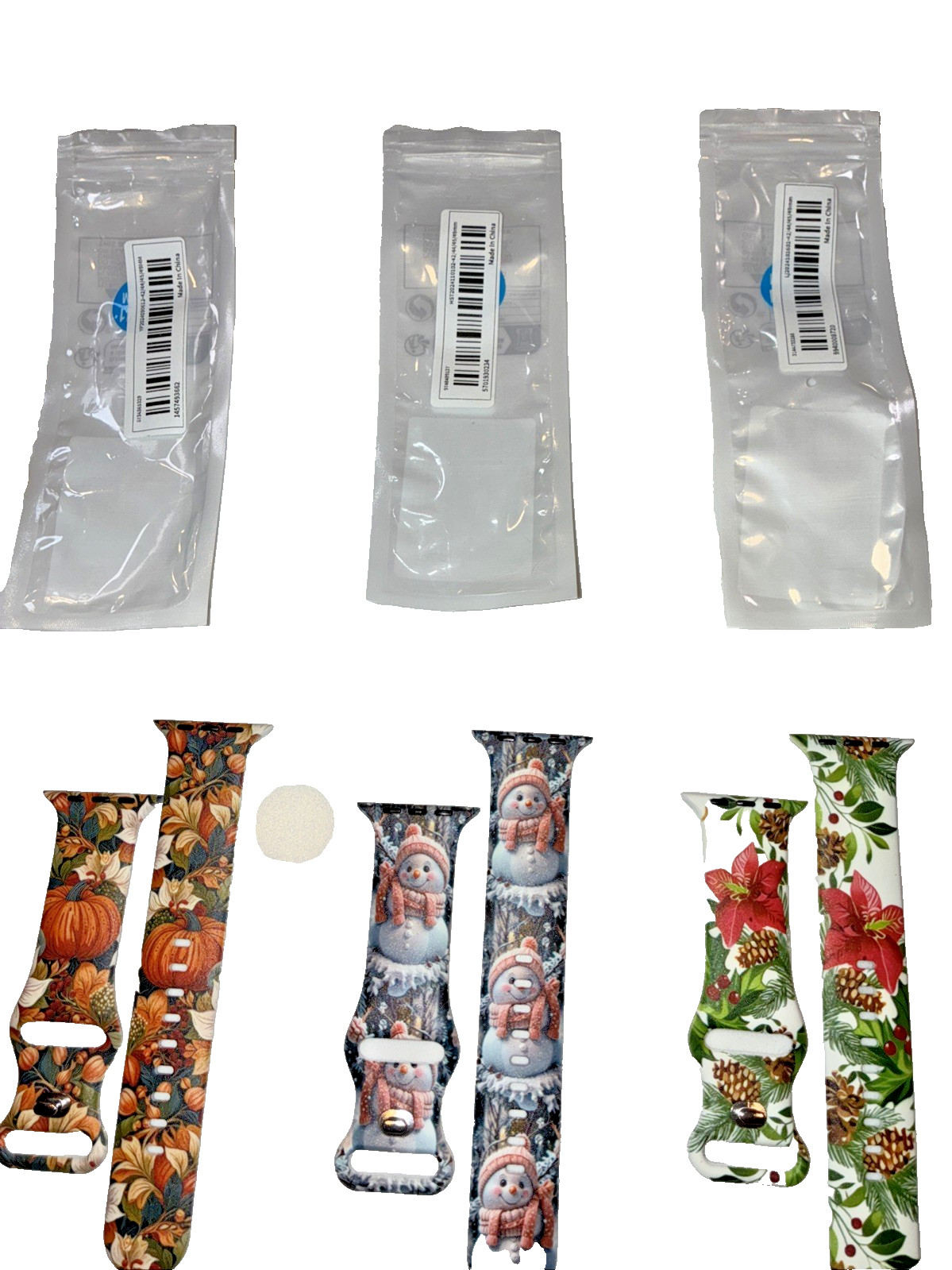 New Christmas Fall Apple Watch Band 38mm 40mm 41mm 3-Pack