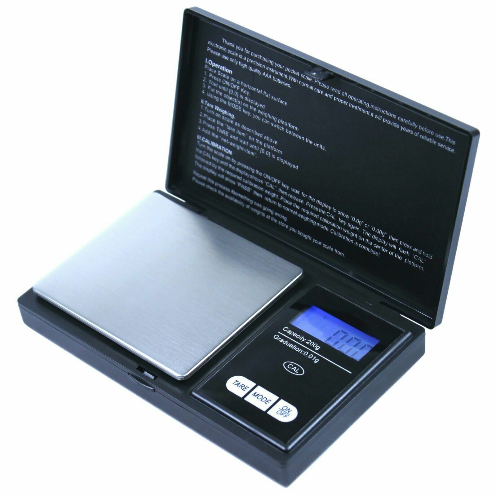Wholesale 10X Digital Presicion Jewerly Pocket Scale CS-200 200g x 0.01g 10 PCS