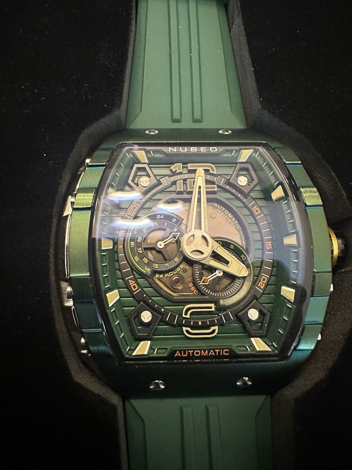 Nubeo Magellan Green Watch Automatic