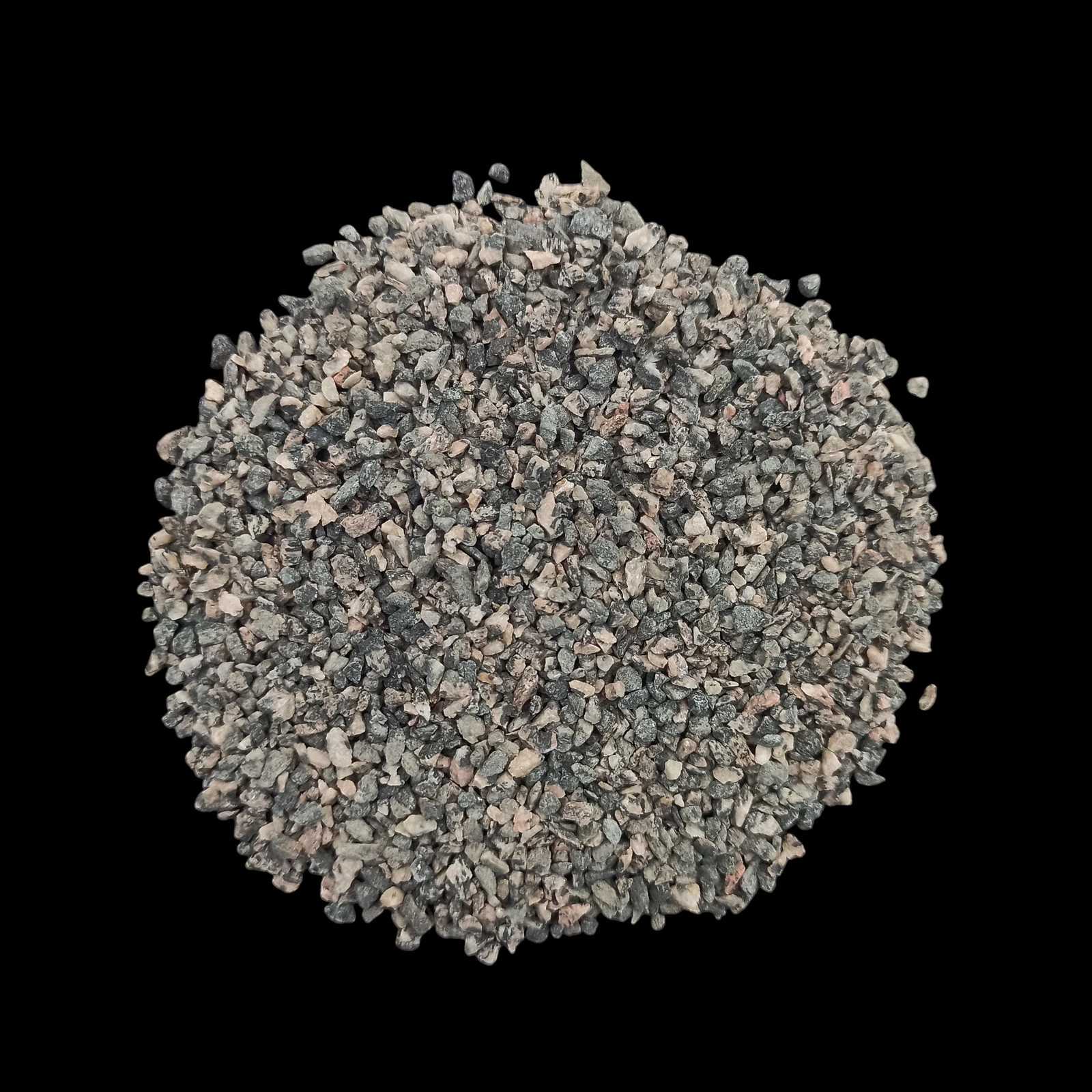 Black Tourmaline Mica Crushed Gemstone 1-3mm for Mosaic Resin Projects