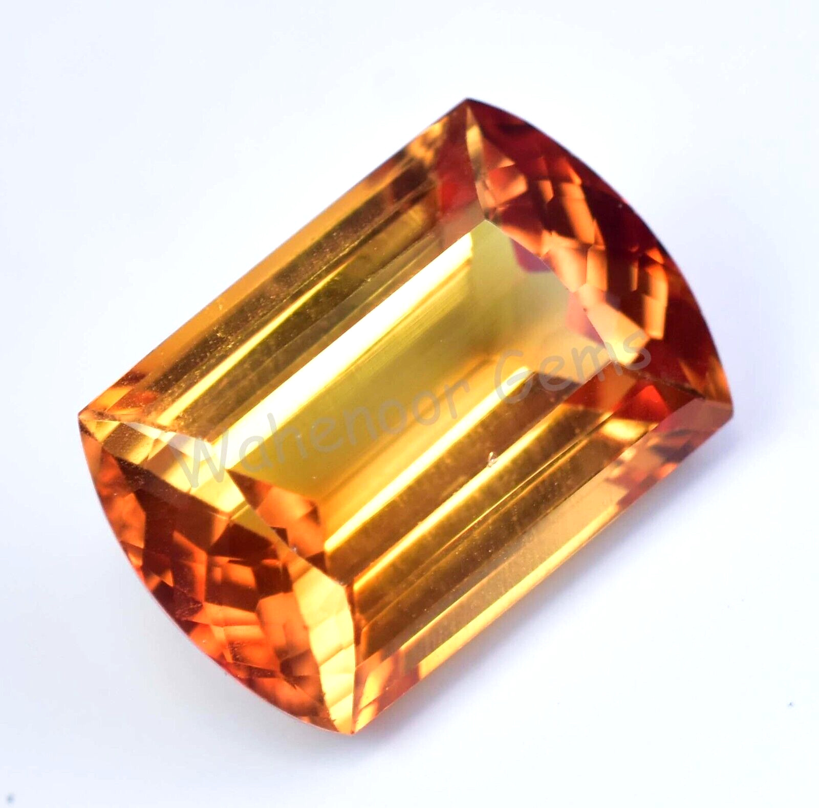 FLAWLESS Natural Padparadscha Sapphire 14.85 Ct Certified Loose Gemstone