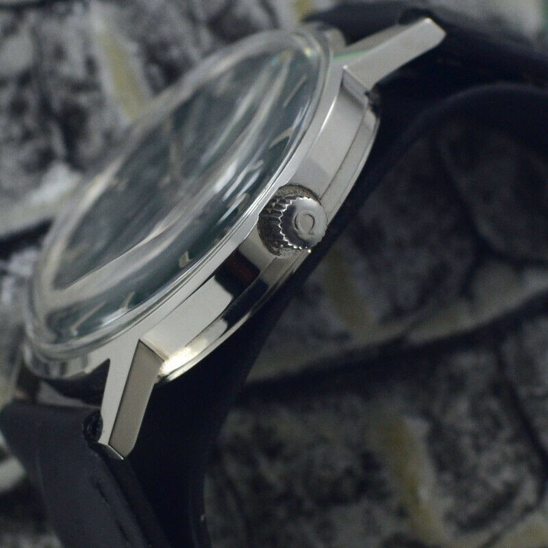 OMEGA Geneve Manual Winding Leather Belt 34.7 mm