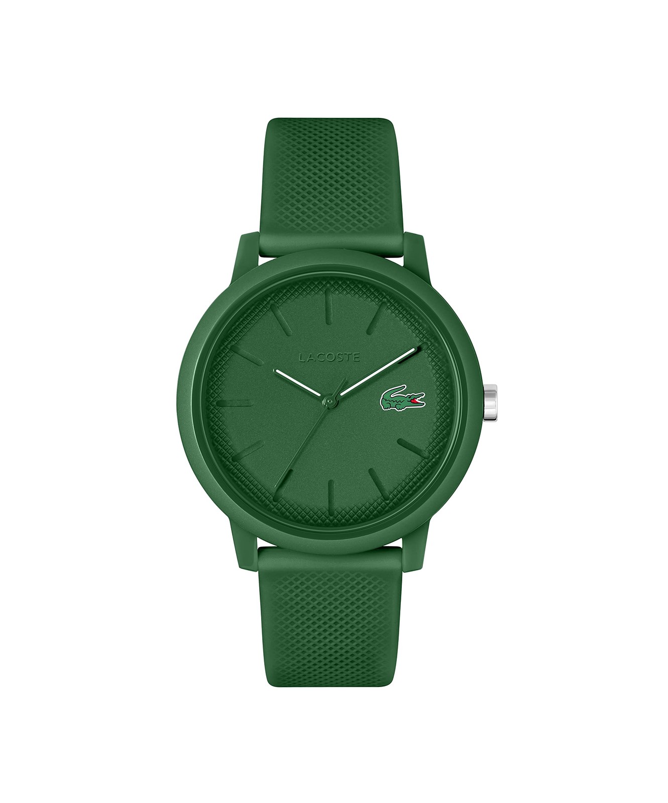Lacoste 12.12 Men’s Quartz Watch – Sporty 3-Hand Timepiece with 42MM, Green