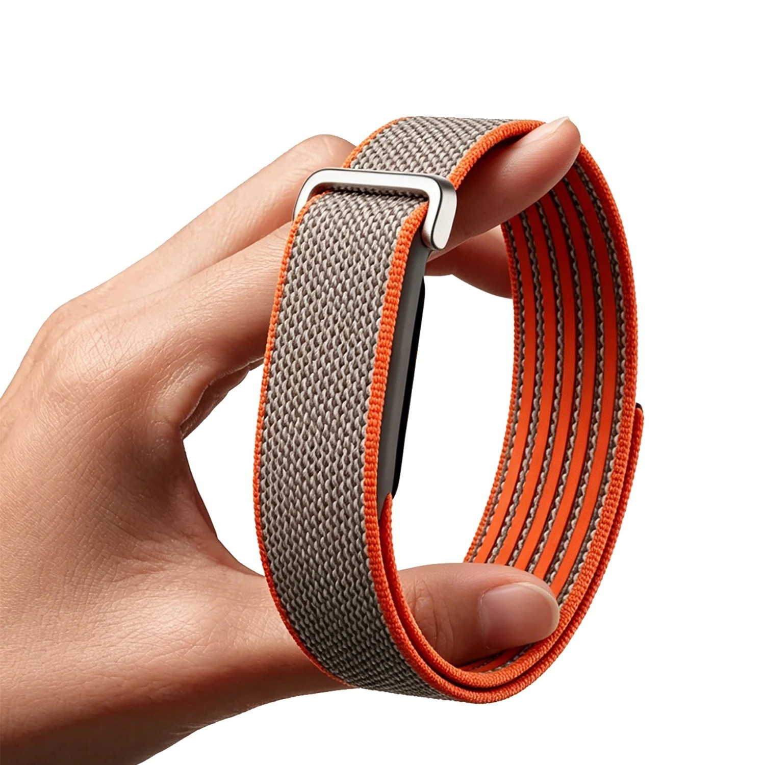 For Google Fitbit Air 2026 Nylon Loop Band Adjustable Sports Strap Wristband