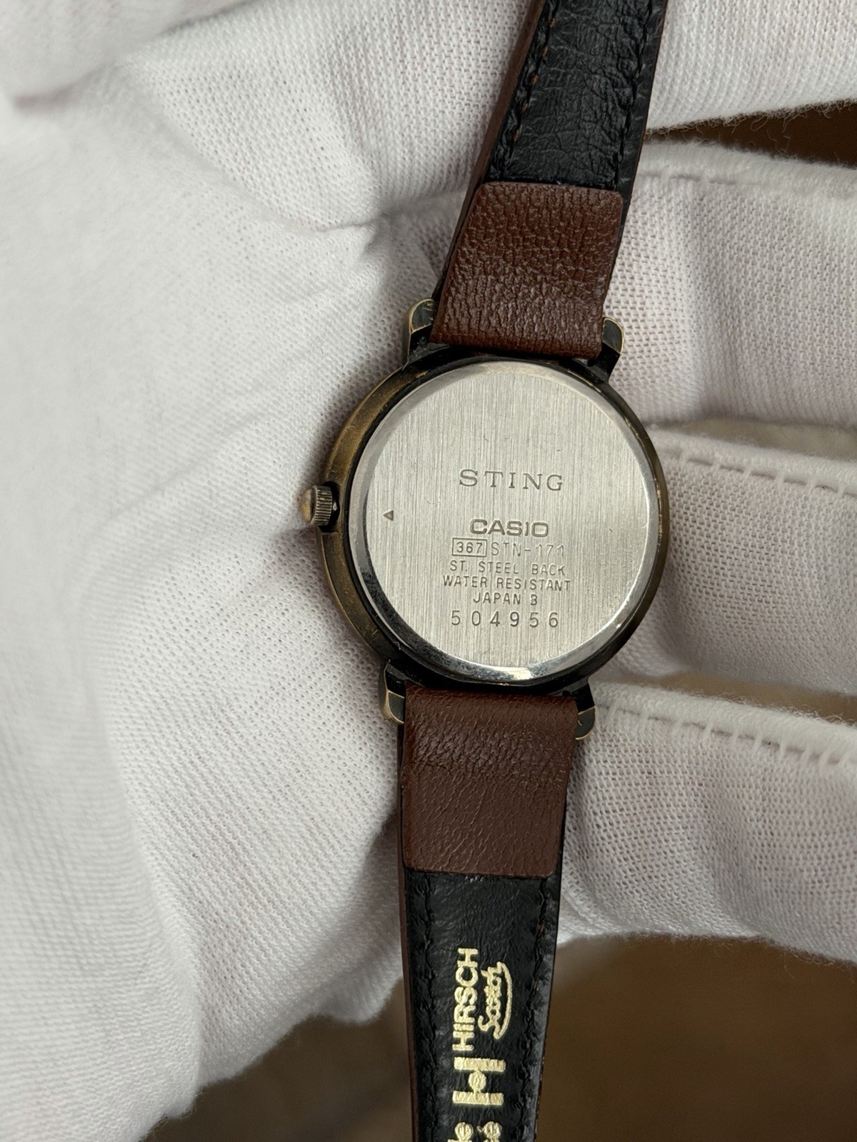 Rare Vintage Casio Sting STN-171 Moon Phase Ladies Classic Dress Watch JDM 1980s