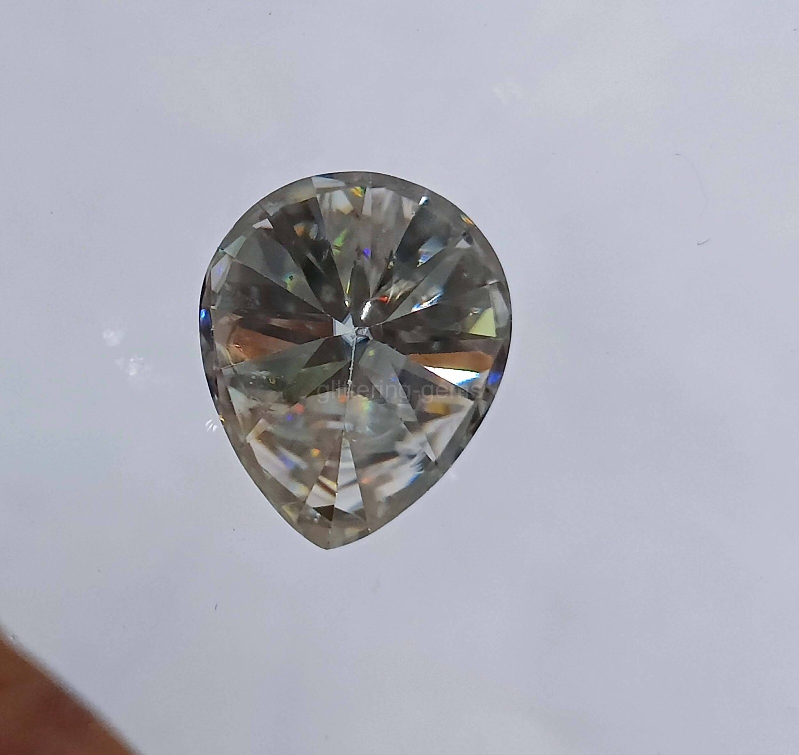 Pear 2 Carat IGL Loose Lab Grown CVD Diamond D Color VVS1 clarity 5MSG