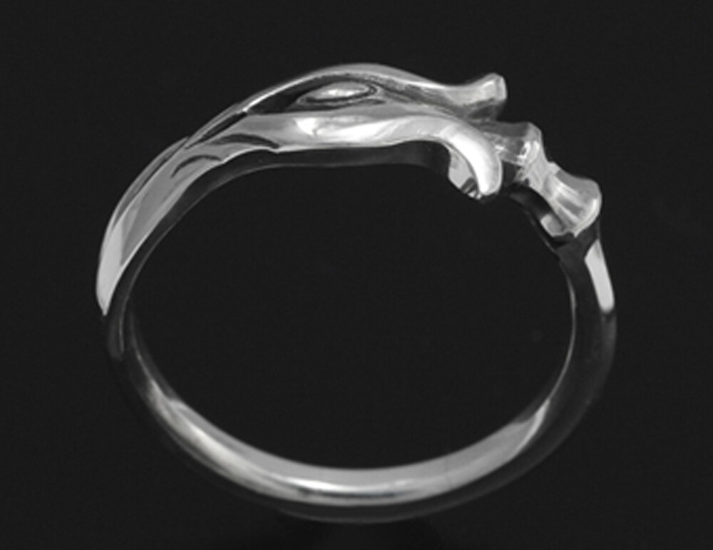 Neon Genesis EVANGELION Lanse of Cassius 925 Silver Ring #15（5.6cm)