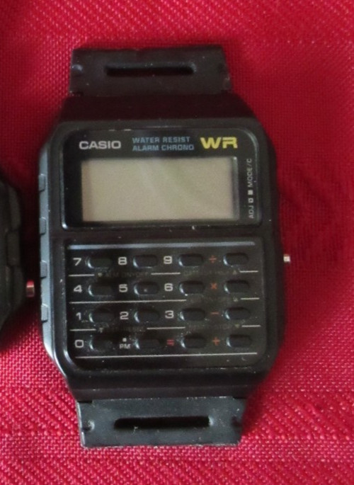 Vtg Casio Digital Watch Lot G-Shock Calculator CA53W W96H F105 A158W A153 Parts