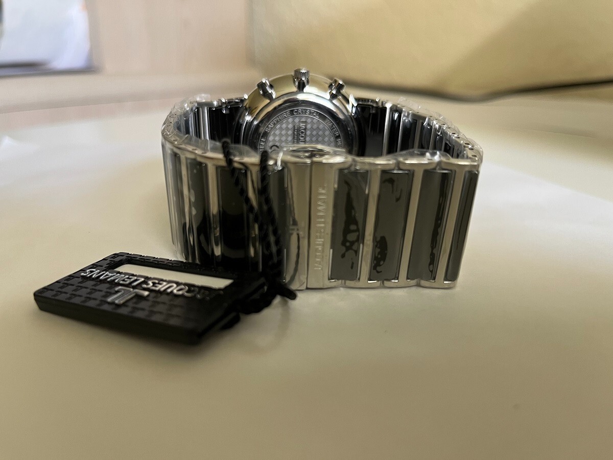 MEN’S Jacques Lemans YORK 1-1815A BLACK Ceramic and stainless steel watch