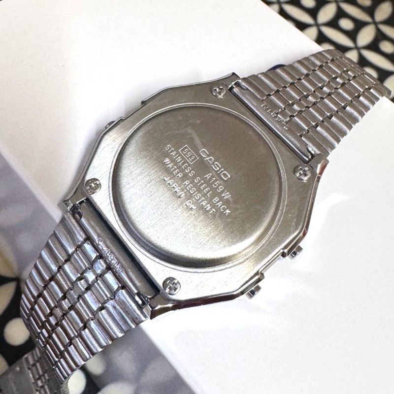 CASIO A159WAD-1D Diamond Series Digital Watch