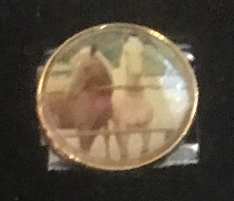 Horses Italian Charm Enamel Link 9MM K47