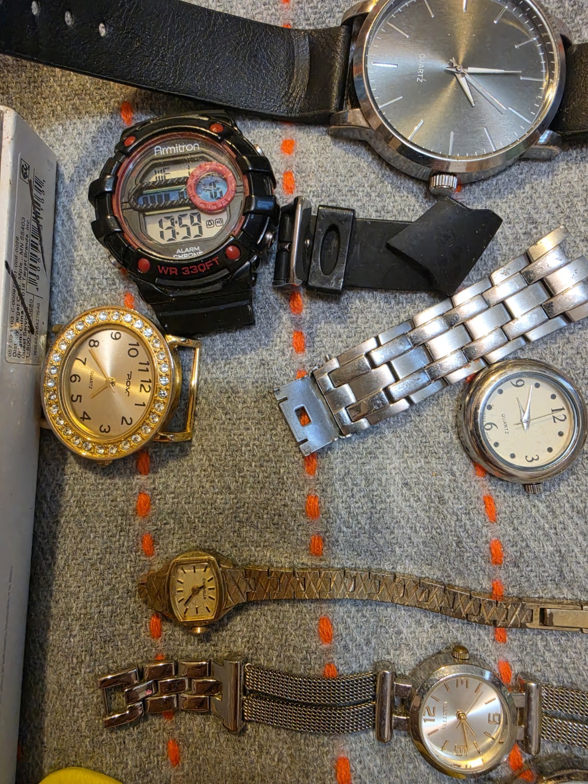 Watch Lot Assorted Wristwatches, Unisex Adults