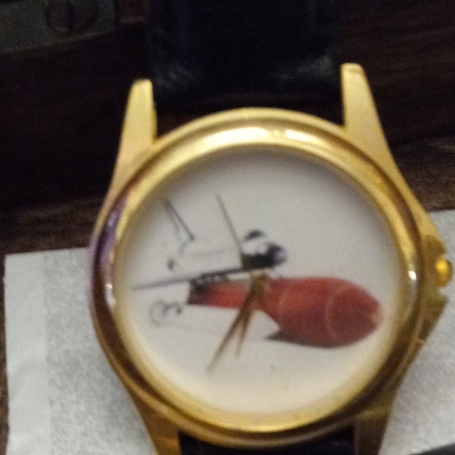 TWM Precision QUARTS SPACE SHUTTLE FACE WATCH
