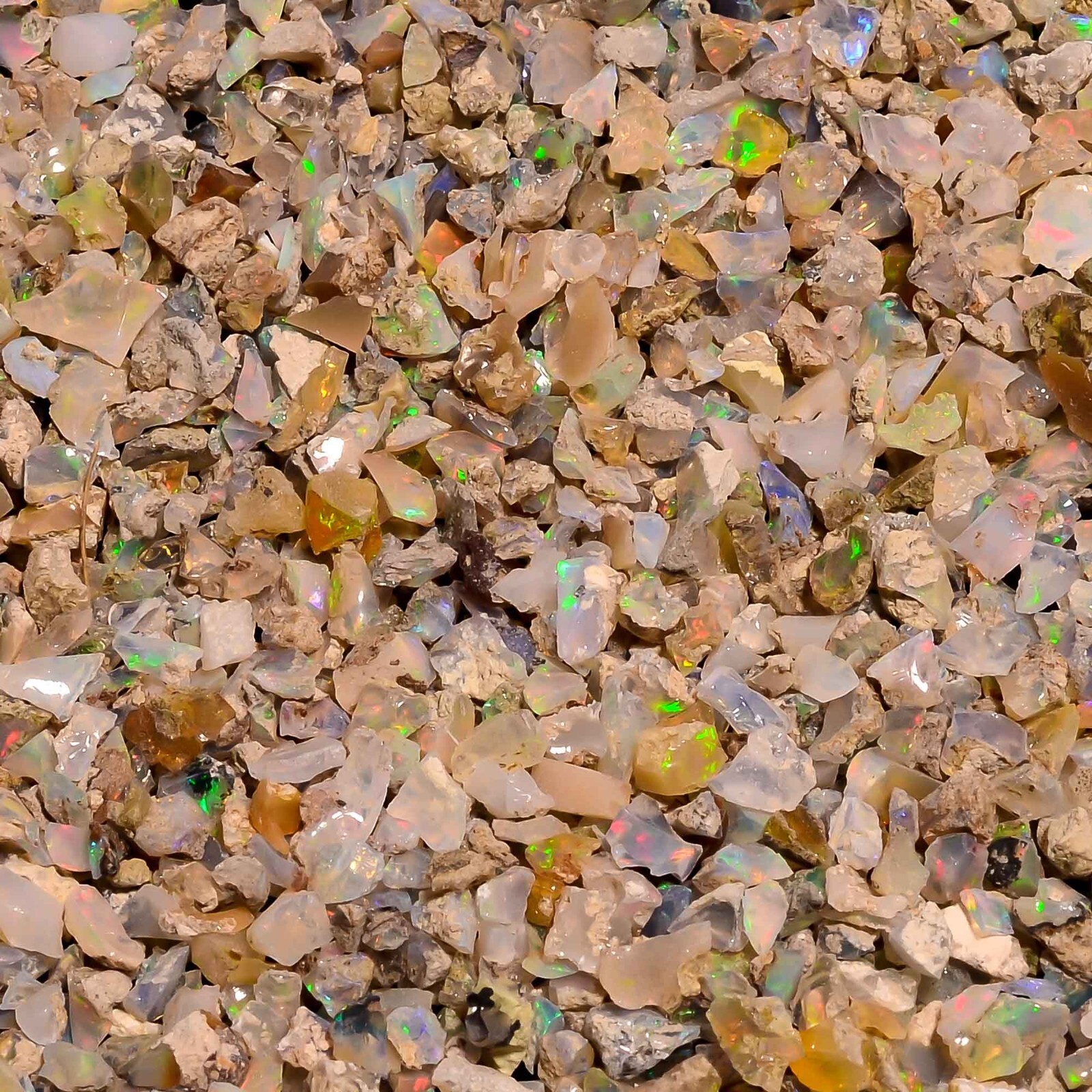 Welo Fire White Ethiopian Opal Fancy Rough Loose Gemstone 127 Ct. Lot 3X2 6X4 mm