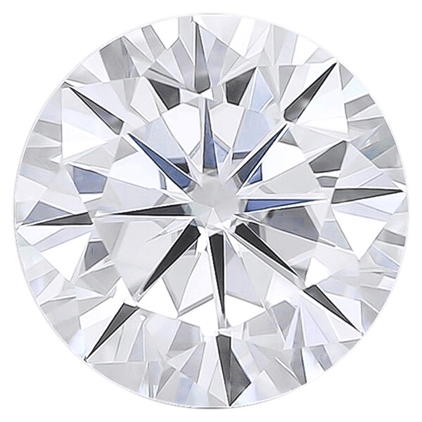 Real Loose Moissanite Genuine Round Cut Mix Color 3m To 8mm VVS Sale For Jewelry