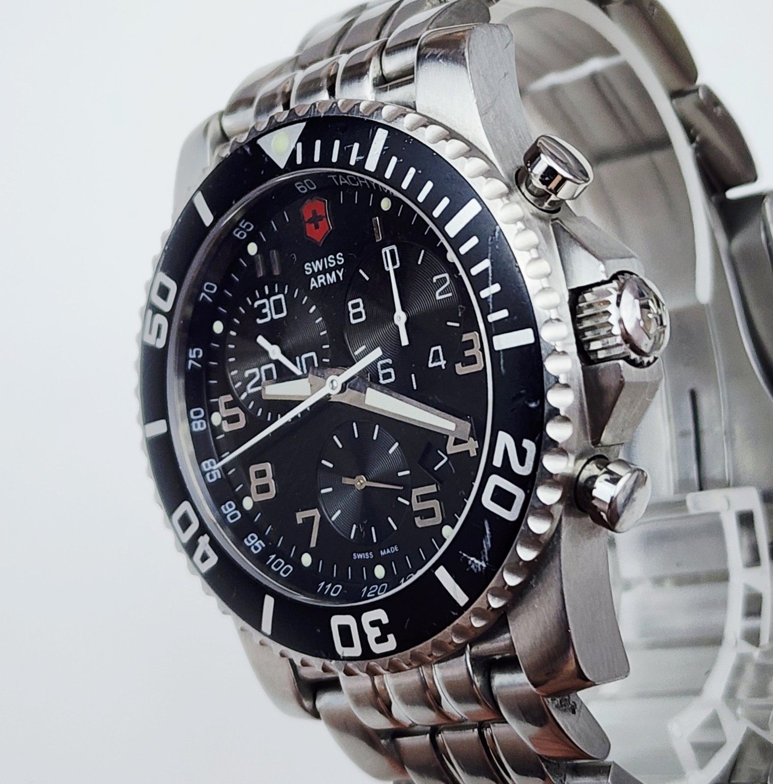 Men’s SWISS CHRONOGRAPH Watch VICTORINOX SWISS ARMY “Maverick II” 24144