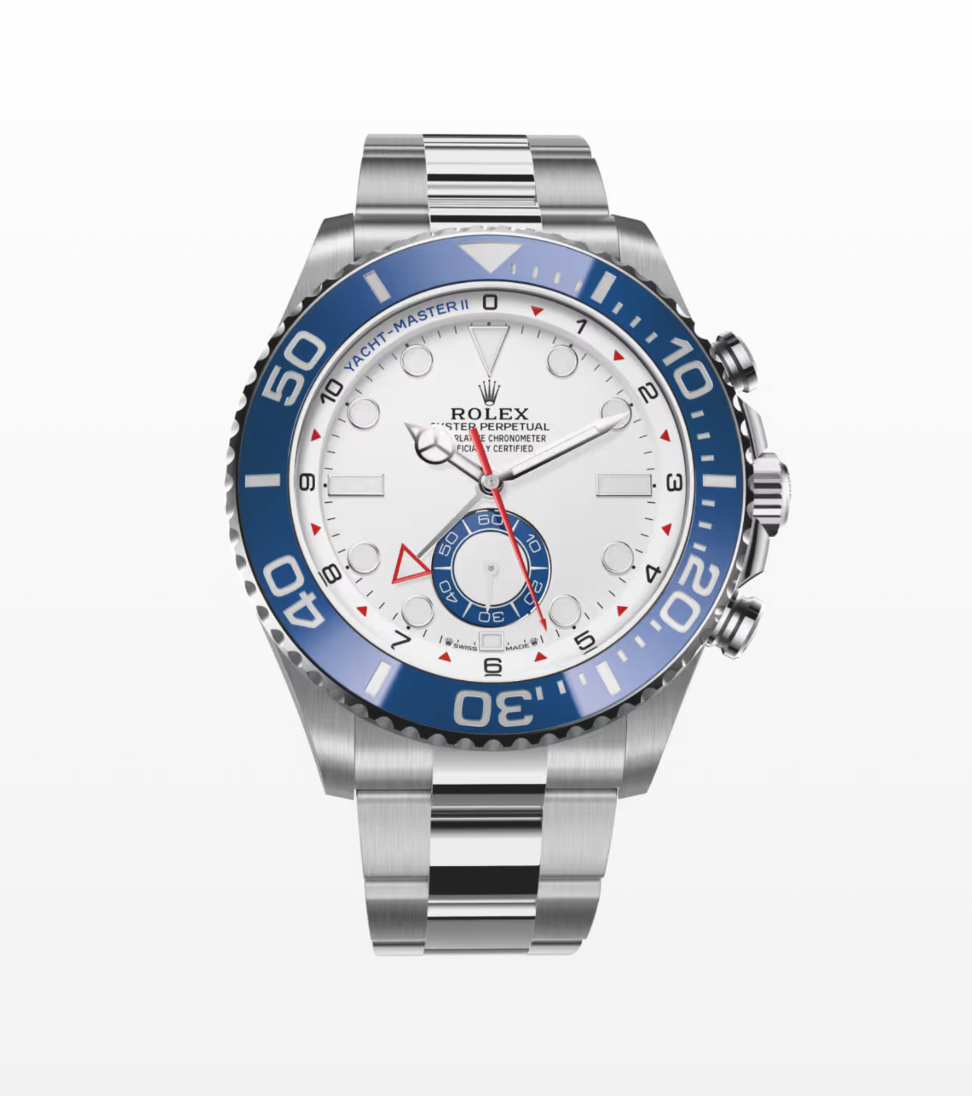 2026 NEW Rolex Yacht-Master II 44mm – Reference 126680 – Oyster Bracelet- .