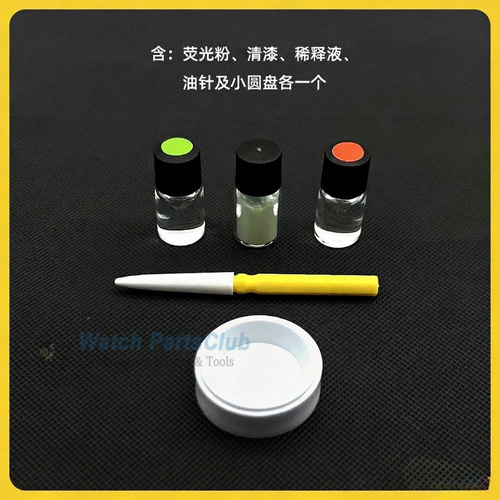 Swiss Bergeon 5680 Watch Luminous Paste Kit for Hands & Dials Refinishing