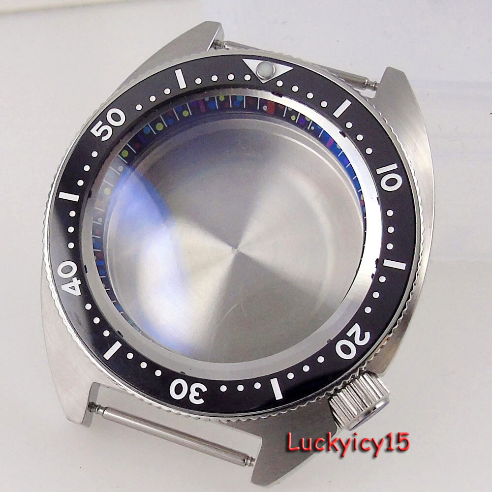 41mm Watch Case Fit for NH35 NH36 PT5000 ETA 2824 ST2130 Movement Domed Sapphire