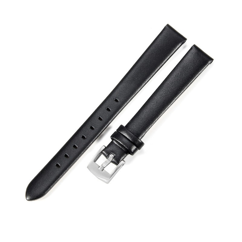High Quality Genuine Leather Watch Straps Womens Needle Buckle Wristband 12 14mm