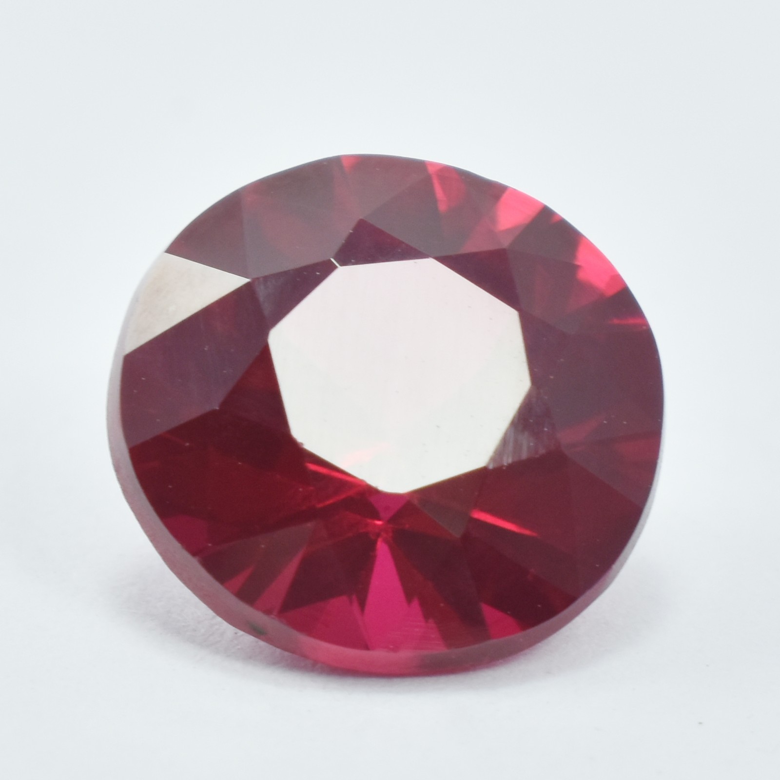 7.30 Ct Red Ruby Natural ROUND Cut CERTIFIED Loose Gemstone