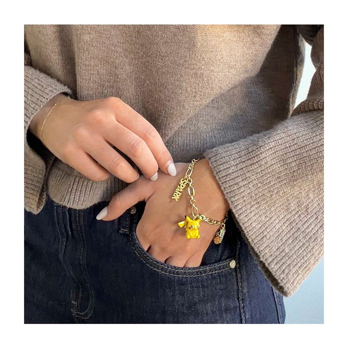 Pokémon Center × BaubleBar: Pikachu Charm Bracelet – Pokemon EXCLUSIVE Jewelry