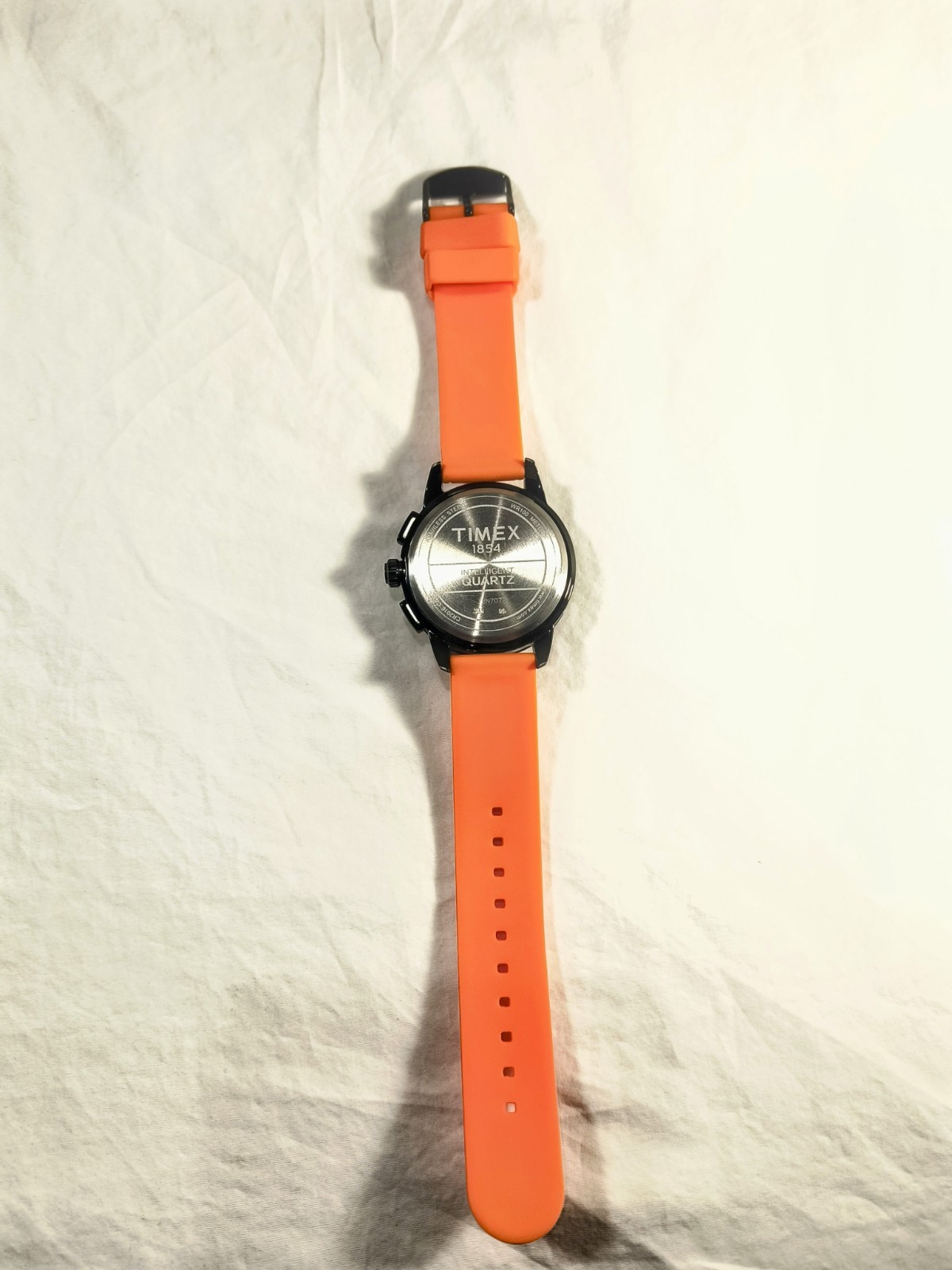 Timex 1854 Intelligent Quartz Watch T2N707 Tachometer Chronograph WR100 Working