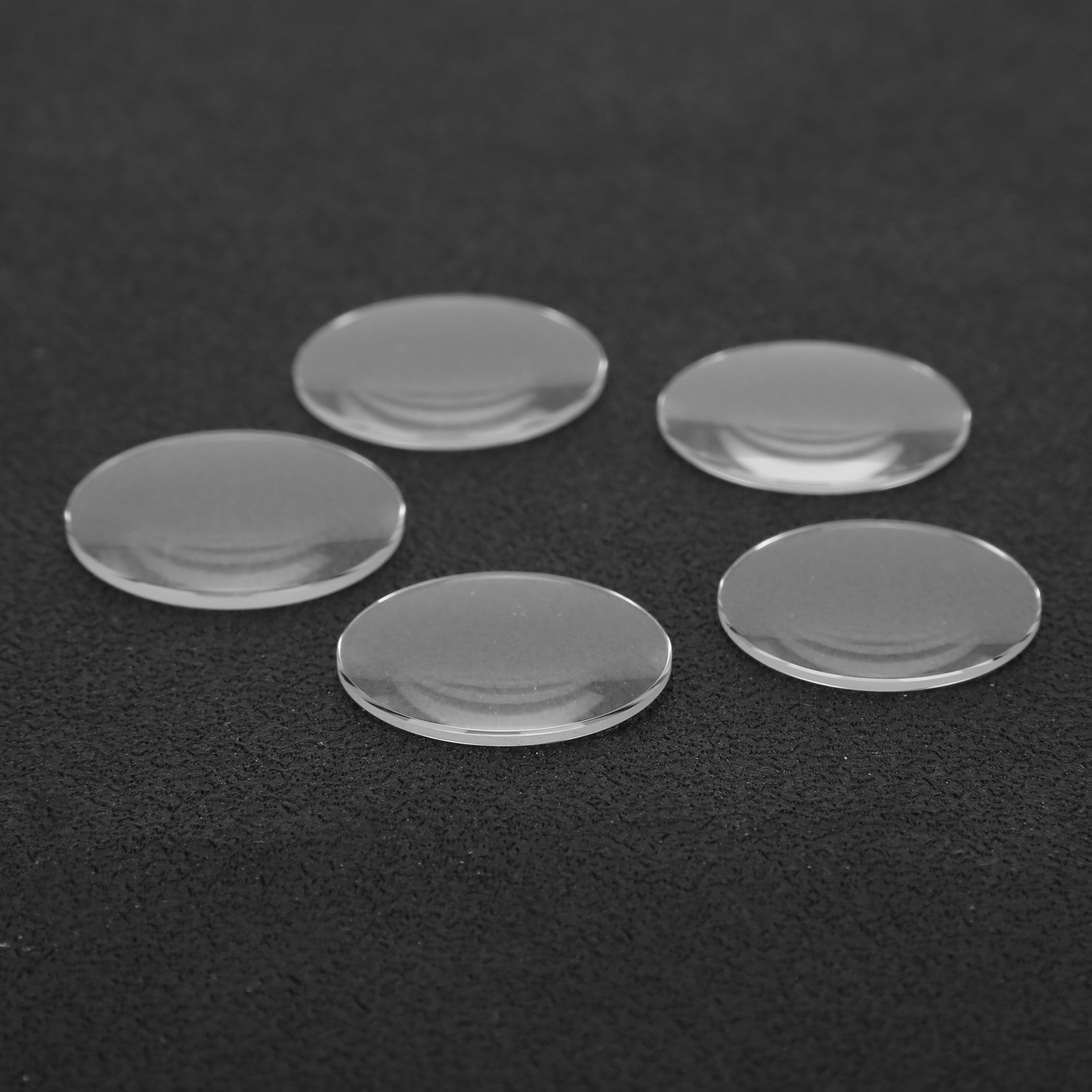 5PCS 25.5mm-27.5mm Single Dome Sapphire Watch Crystal Glass 1.7mm Thickness❀