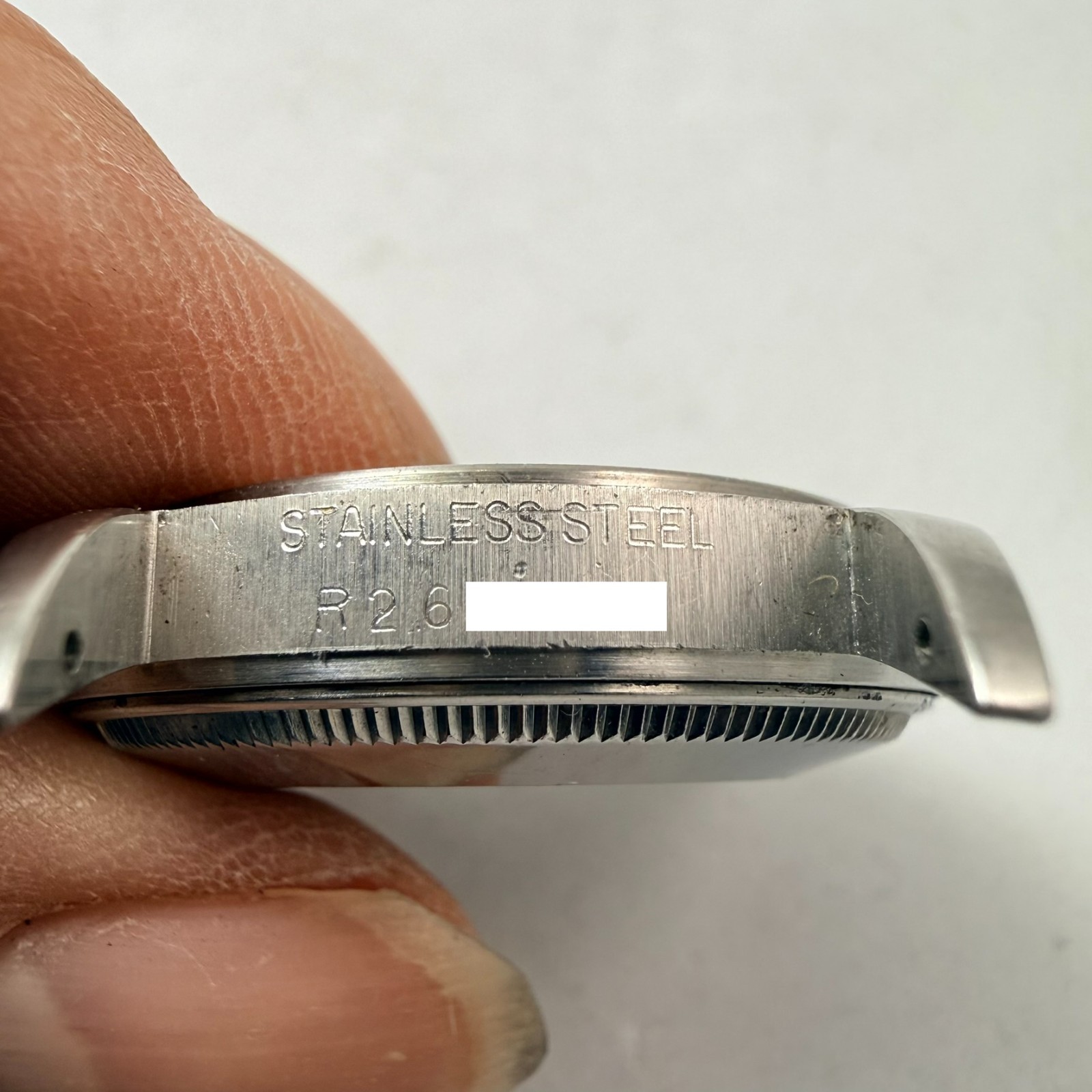 VINTAGE GENUINE ROLEX OYSTER DATE 15003 CASE 34MM QUICK SET FOR CAL 3035 # 787