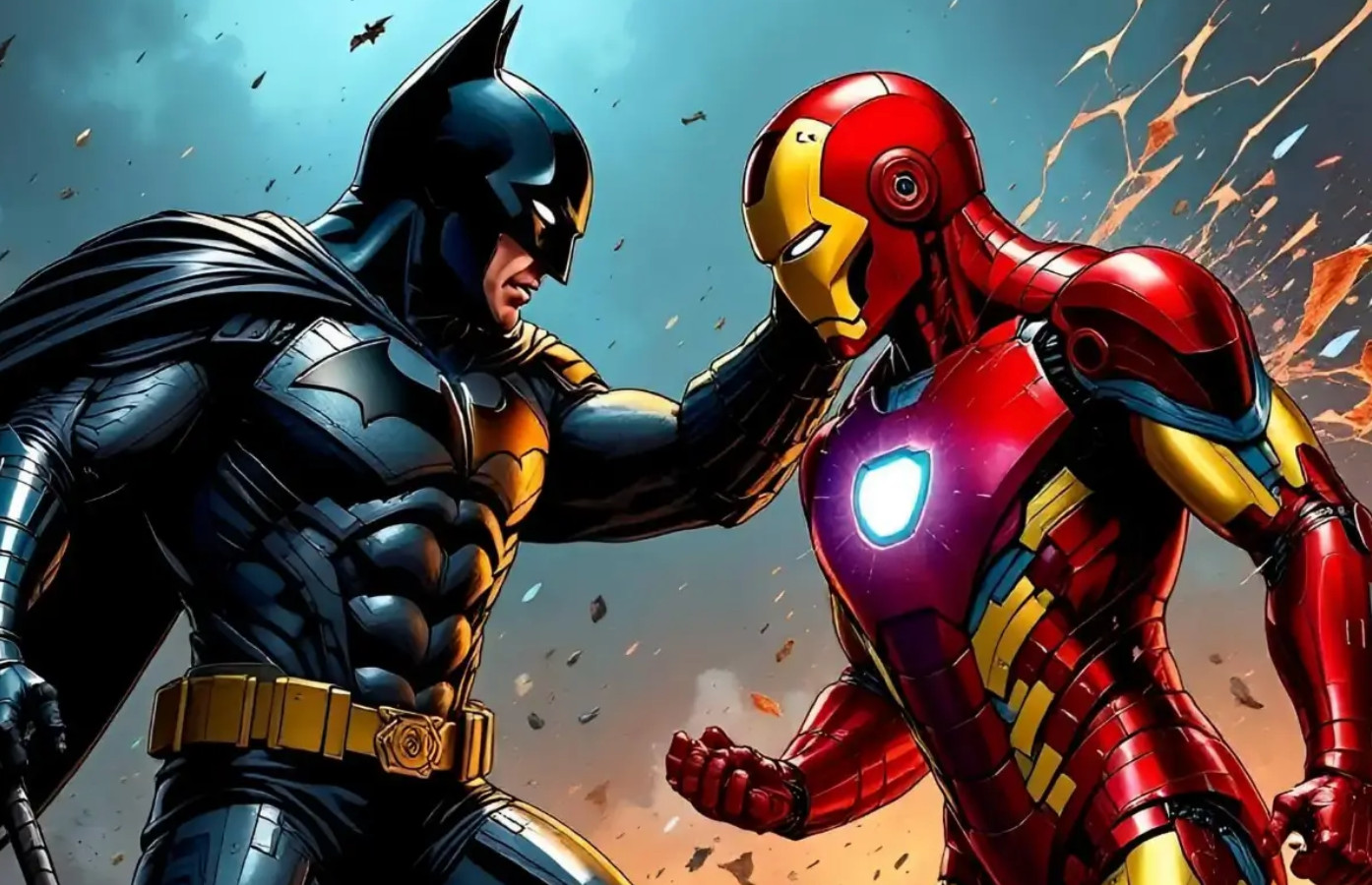 Jumbo BATMAN and IRONMAN Enamel Pins ✩ THE AVENGERS Marvel DC Comic Book Merch!