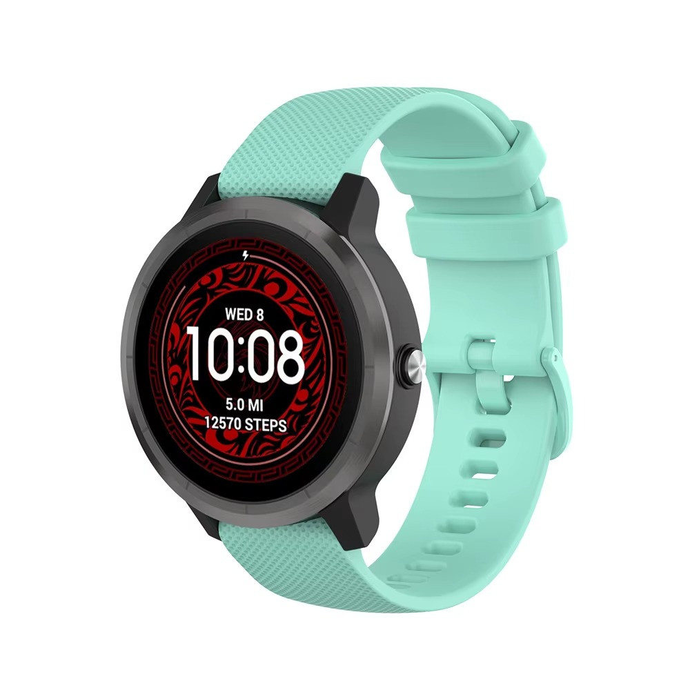 18mm 20mm 22mm Watch Strap For Garmin Watch Venu 3/3s/2/2s Silicone Watchbands