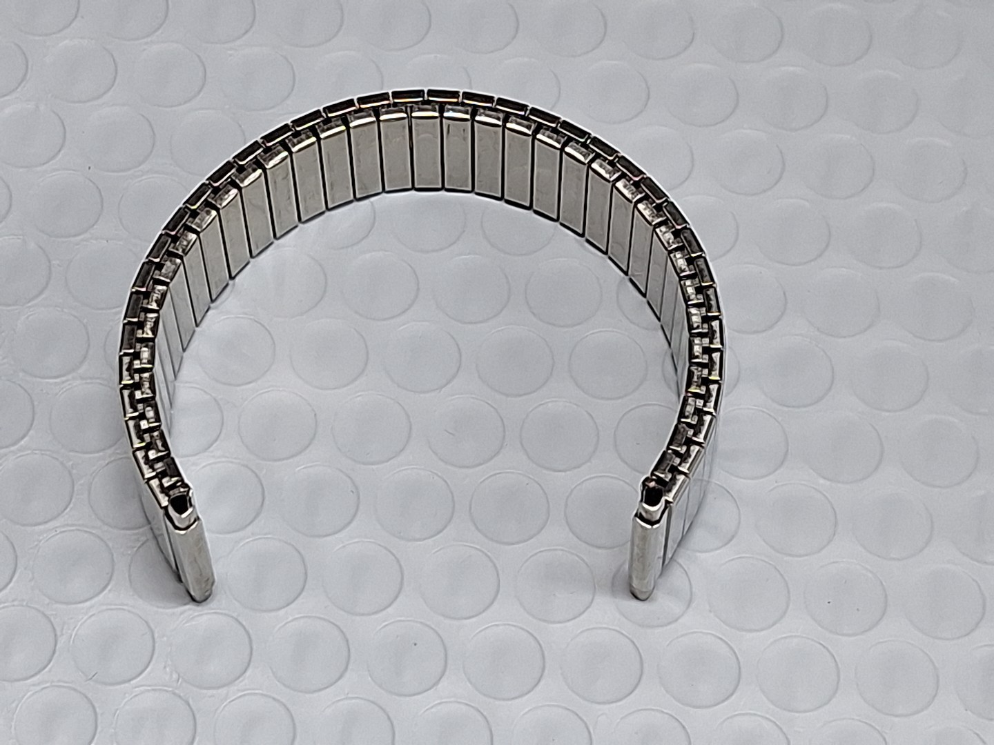 FLEXON Stainless Steel Watch Band Expansion Bracelet 16mm-21.5mm Adjustable End
