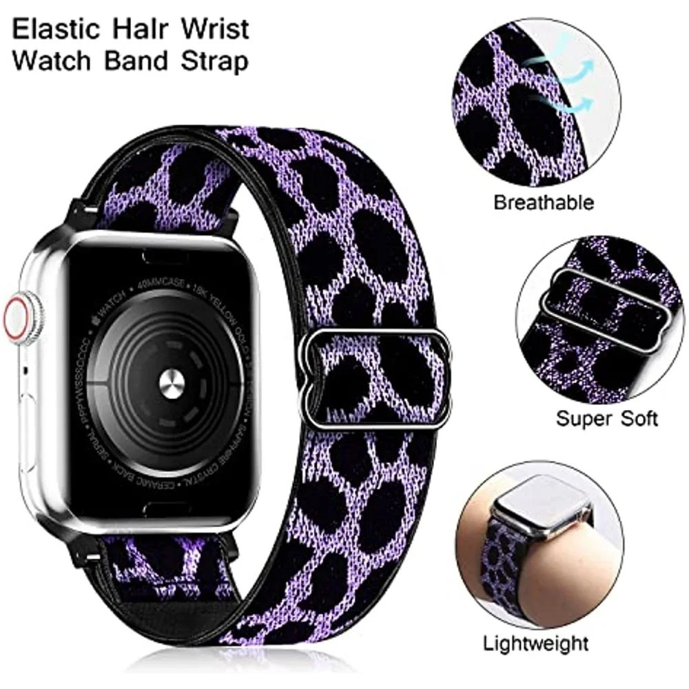 Nylon Loop Strap for Apple Watch Band Ultra SE 40/41/42/44/45/49mm