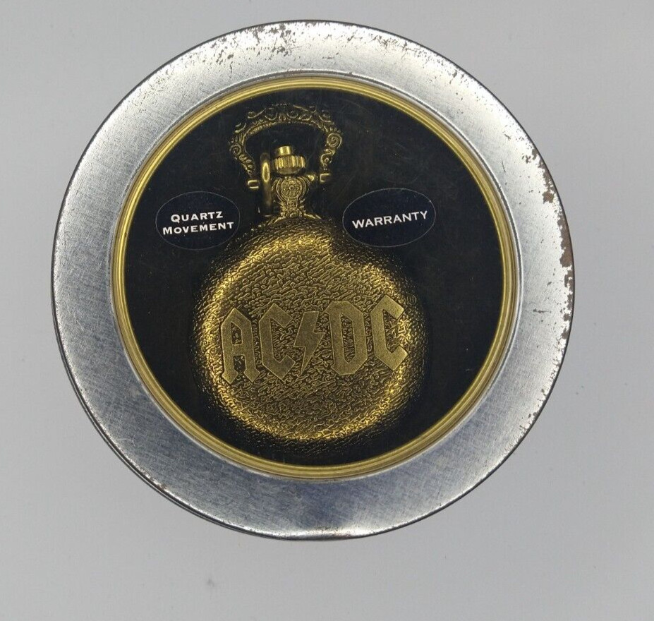 AC/DC Back in Black Pocket Watch 2006 Tour Collection B