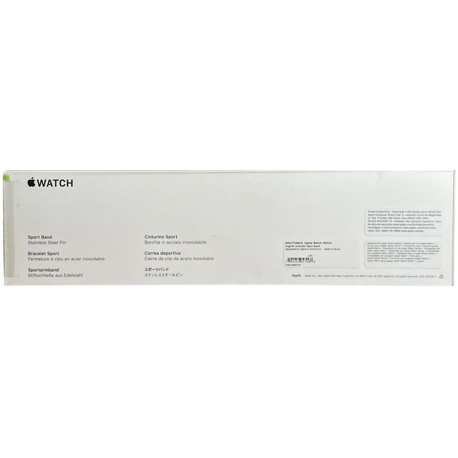 Apple iWatch 42mm 44mm 45mm 3 4 5 6 7 8 9 SE Ultra Sport Band – English Lavender