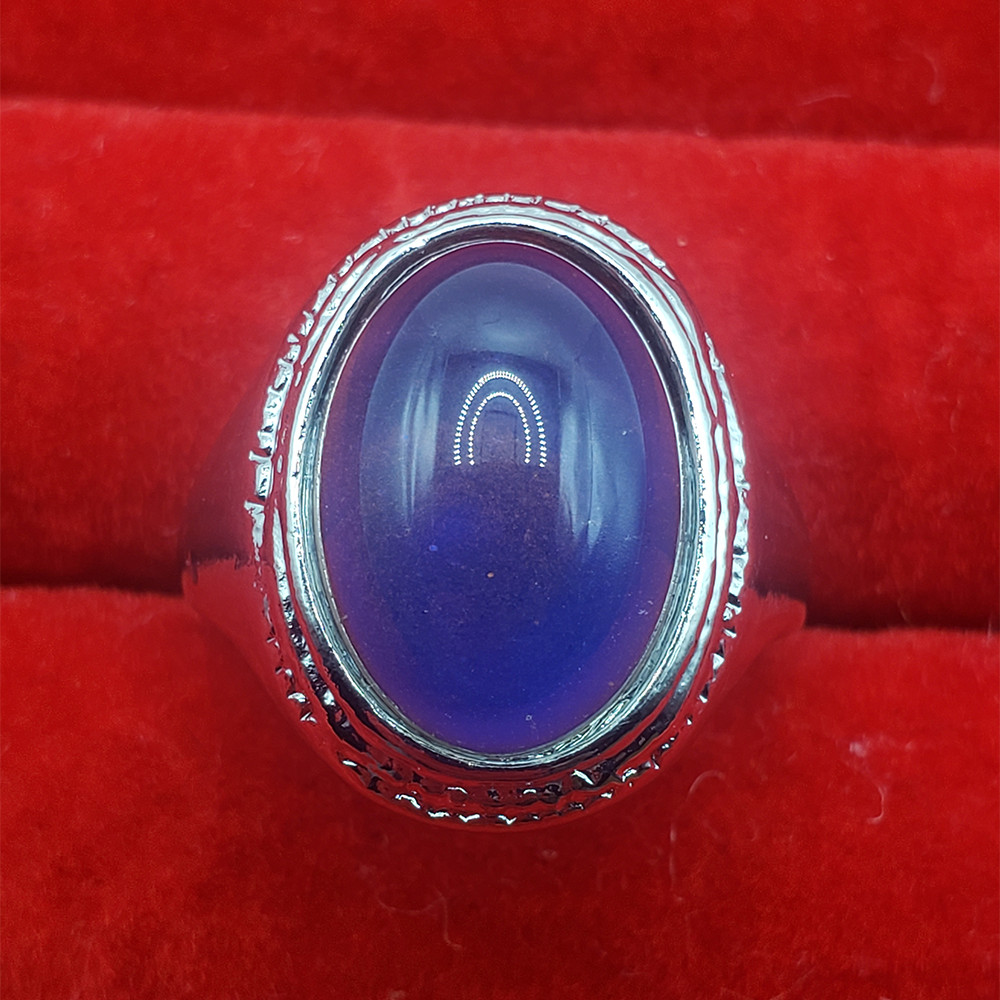 Men And Women Silver Mood Ring Color Changing Ring Size 6.5 7. 8. 8.5. 9. 9.5.10