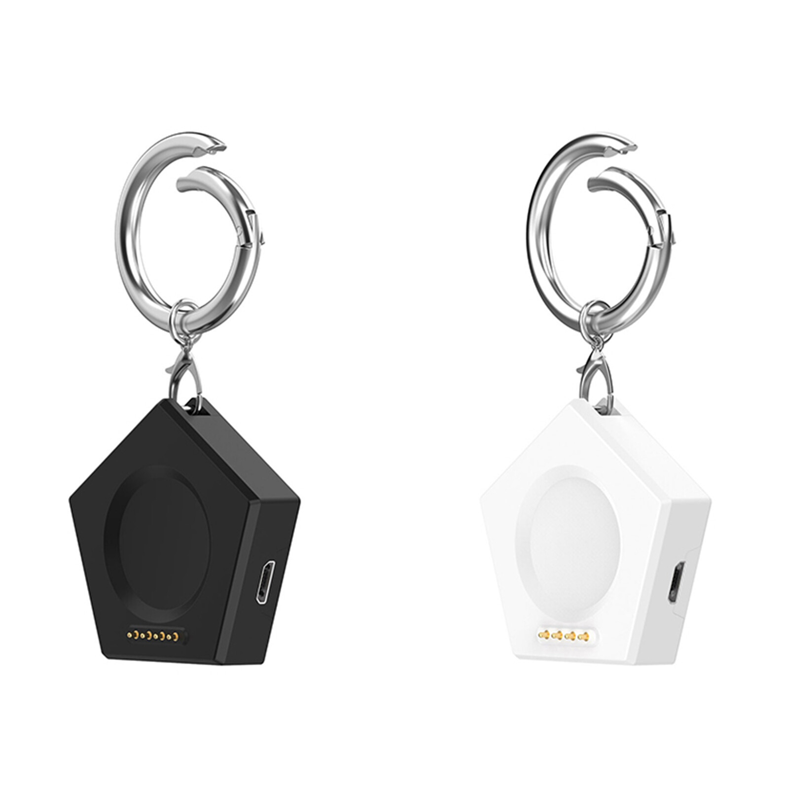 Black/White Portable Wireless Charging Base for OPPO Watch3/Watch3 Pro/Watch SE