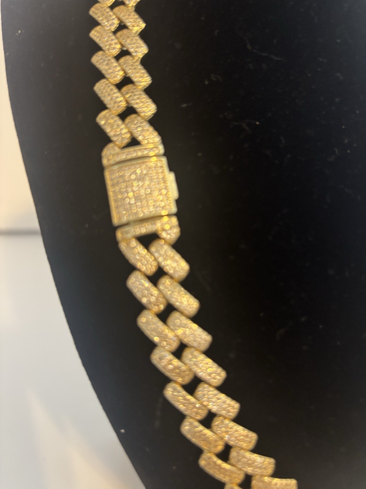 18k gold filled Cuban link chain