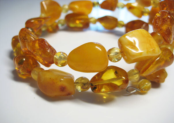 3 Linien Genuine Butterscotch Honey Baltic Amber Bracelet 21.5 grams !!!