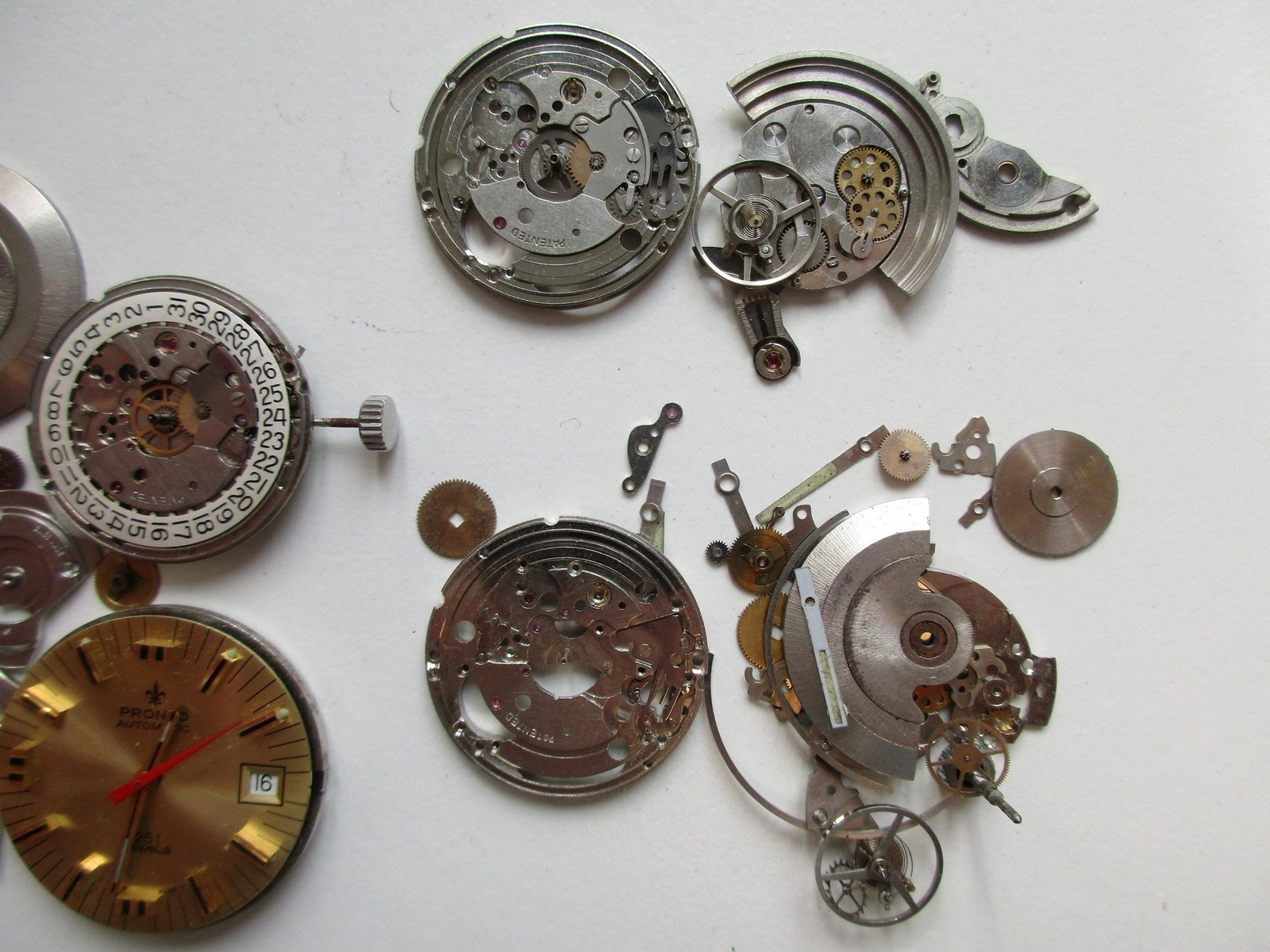 ETA cal. 2783 Swiss automatic watch movements (4 pcs) – for parts