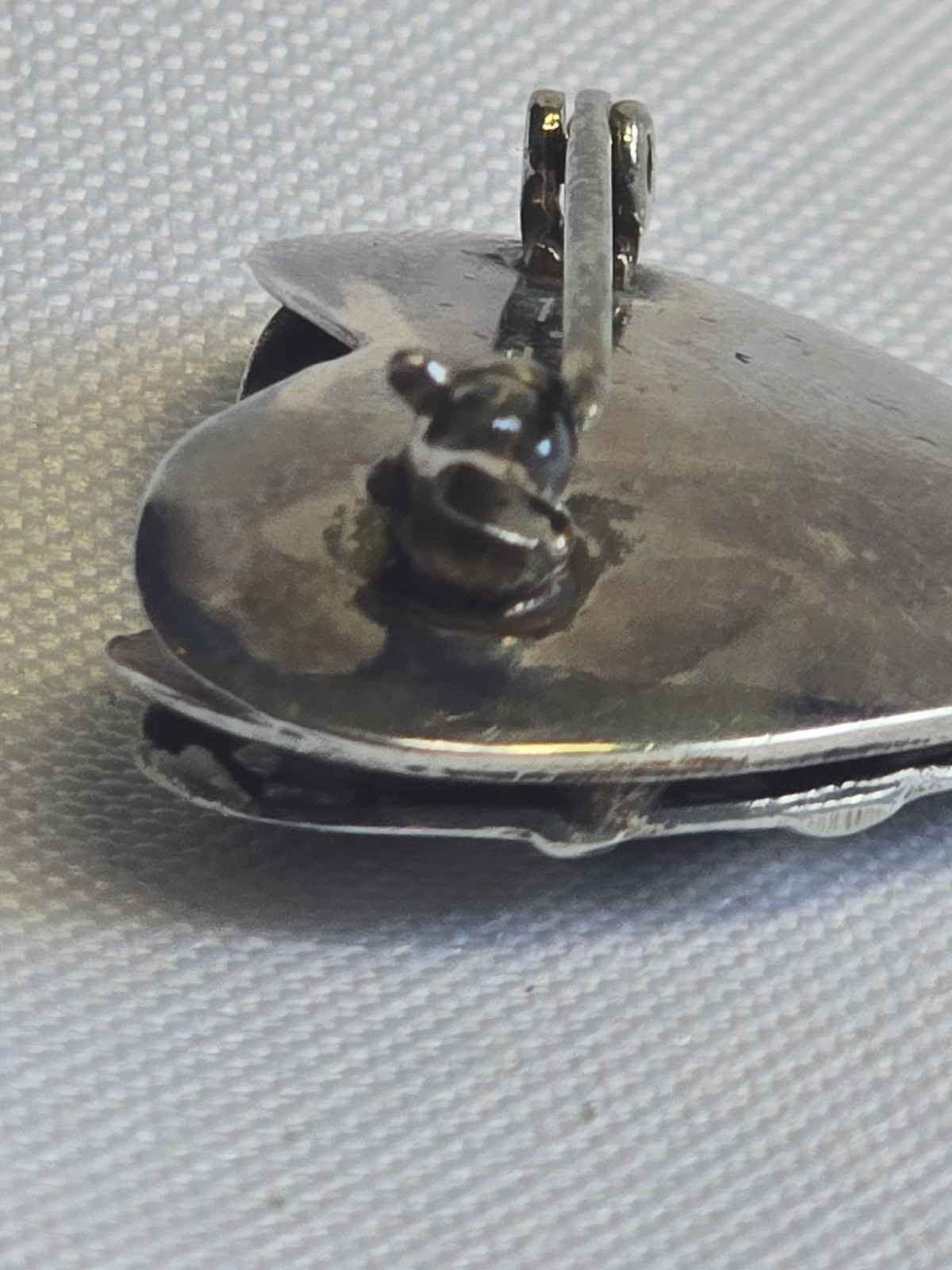 Sterling Silver Heart Weaved By GFMW Brooch 7.68g Fine Jewelry Scatter Pin