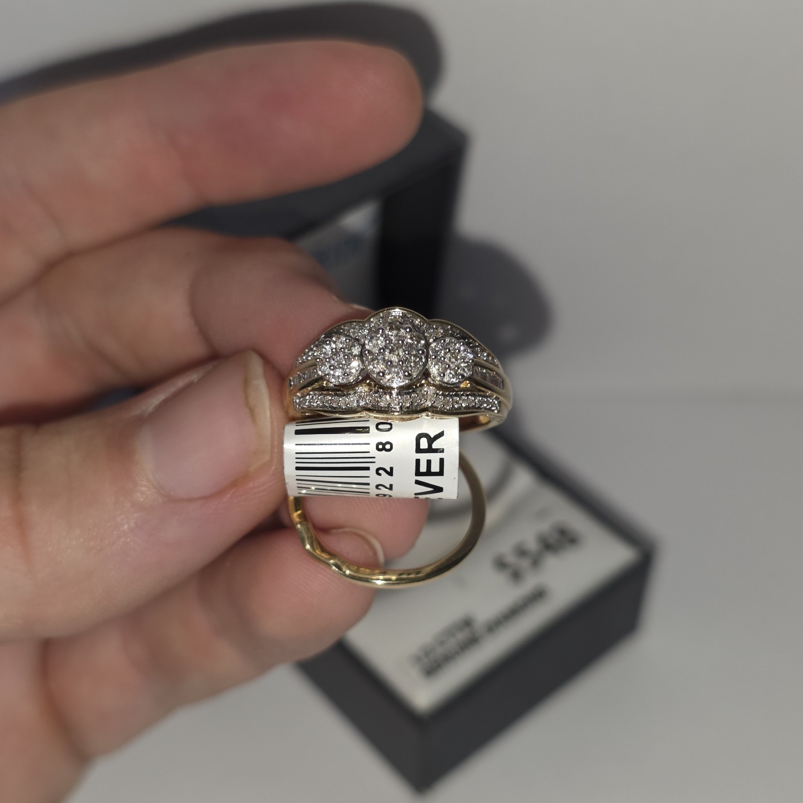 Forever Bride 10kt Gold Engagement Ring 1/2 CTTW Size 7