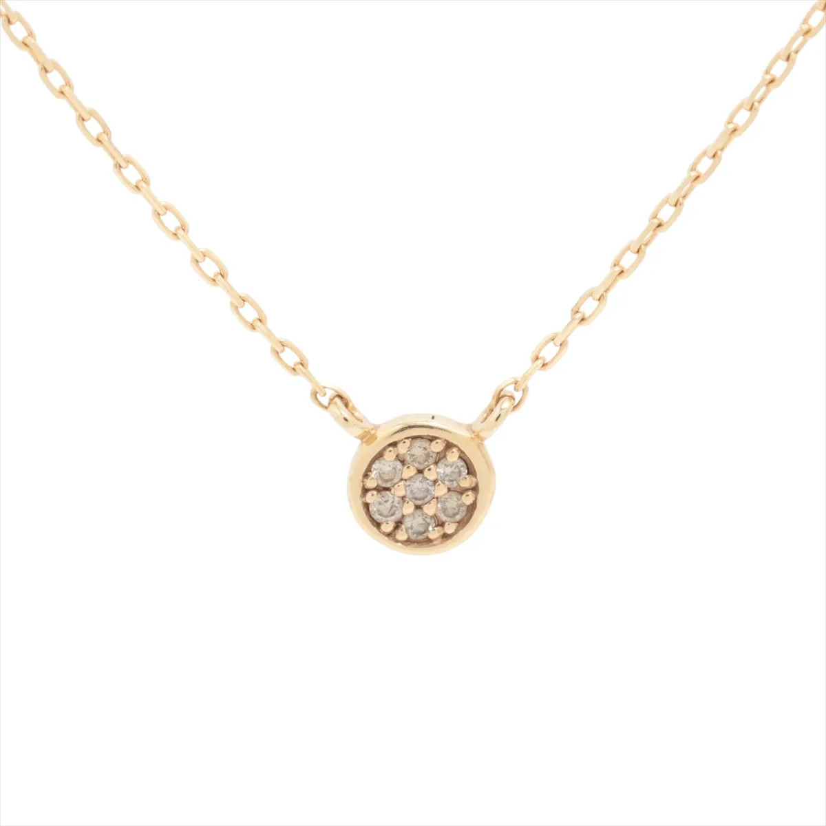 ete diamond Necklace K10(YG) 0.5g 0.02