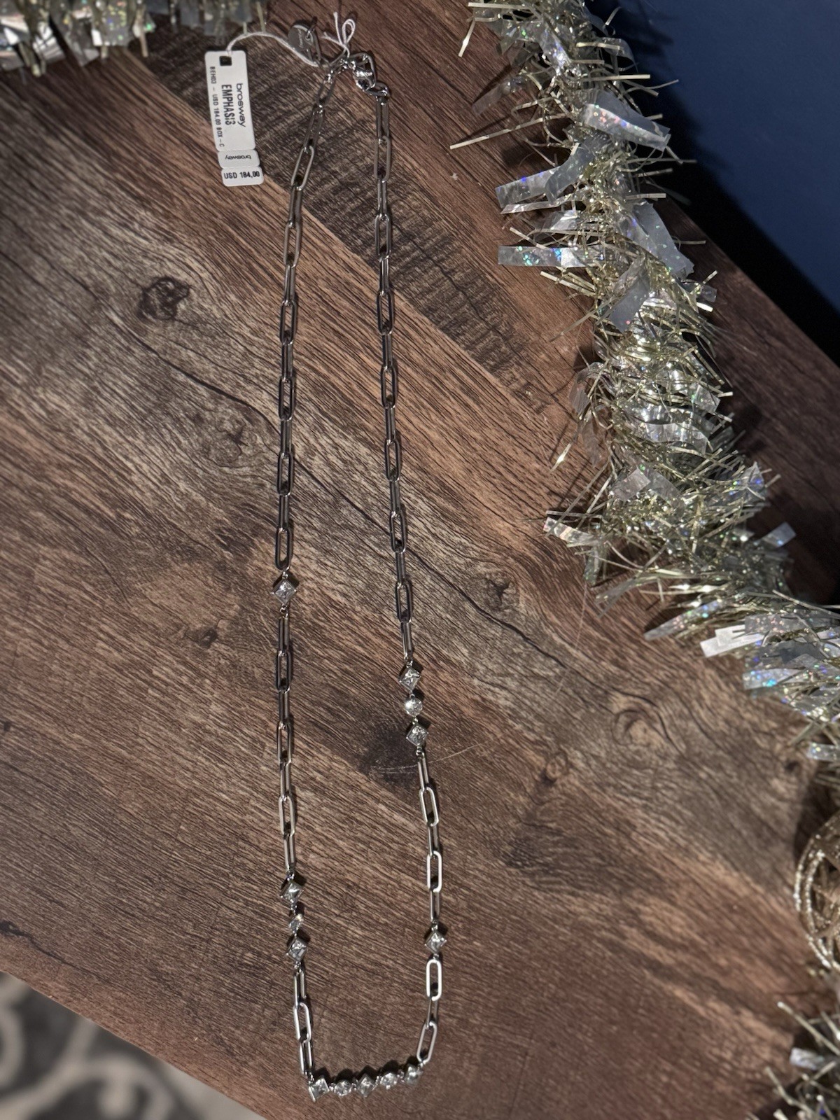 Great For Gifting! Emphasis Collection Women’s Chain Necklace, Model BEH03